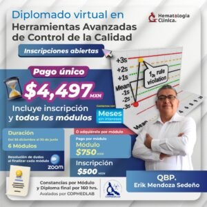 Diplomado Virtual en Herramientas Avanzadas de Control de la Calidad 2da Generación