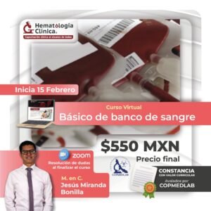 Curso Básico de Banco de Sangre (Febrero 2026)