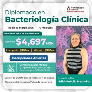 Diplomado en Bacteriología Clínica 1ra Generación