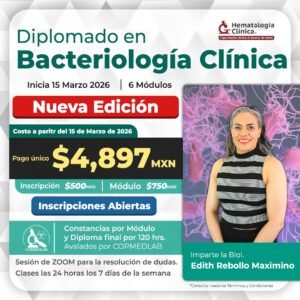 Diplomado en Bacteriología Clínica 1ra Generación