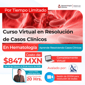 Curso Virtual en Resolución de Casos Clínicos en Hematología (Febrero 2026)