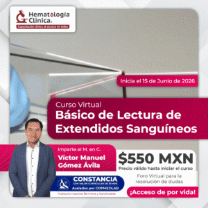 Curso Básico de Lectura de Extendidos Sanguíneos (Junio 2026)