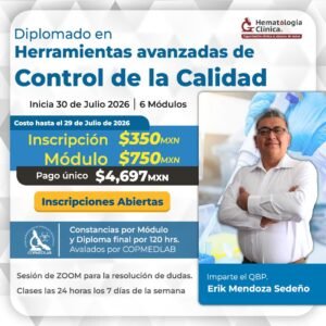 Diplomado Virtual en Herramientas Avanzadas de Control de la Calidad 3ra Generación