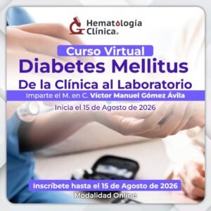 Curso Virtual Diabetes Mellitus De la Clínica al Laboratorio (Agosto 2026)