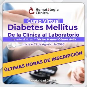 Curso Virtual Diabetes Mellitus De la Clínica al Laboratorio (Agosto 2026)