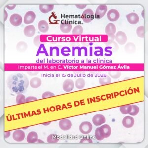 Anemias, del laboratorio a la clínica (Julio 2026)