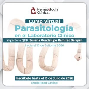 Curso Básico de Parasitología en el Laboratorio Clínico (Julio 2026)