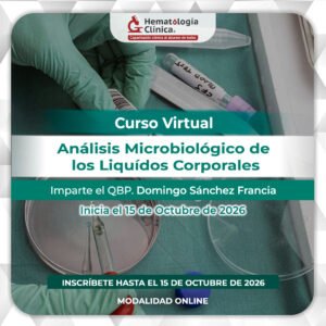 Análisis Microbiológico de los Líquidos Corporales (Octubre 2026)