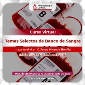 Temas Selectos para Banco de Sangre (Diciembre 2026)